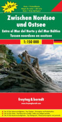 Északi- és Keleti-tenger között térkép, Top 10, 1: 150 000 Freytag térkép DEU 12 (2009)