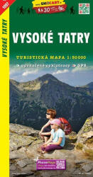 Magas-Tátra turistatérkép - Shocart 1097 (ISBN: 9788072244751)