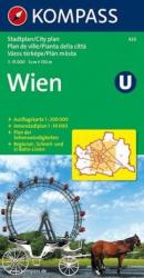 433. Wien mittel, 1: 15 000 várostérkép (2011)