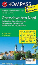 782. Oberschwaben Nord turista térkép Kompass (2011)