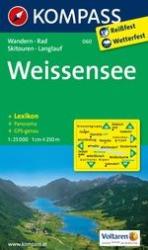 060. Weissensee turista térkép Kompass 1: 25 000 (2011)