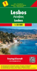 Leszbosz (Lesbos) autótérkép (2011)