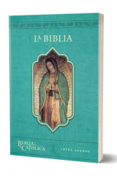 La Biblia Católica: Tama? o Grande, Edición Letra Grande. Rústica, Azul, Con Virgen - Biblia de America (ISBN: 9781949061949)