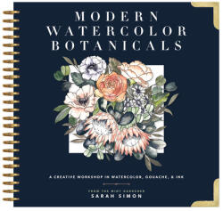 Modern Watercolor Botanicals - Sarah Simon, Paige Tate Select (ISBN: 9781944515584)
