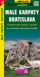 SHC 1078. MALÉ KARPATY - BRATISLAVA / KIS-KÁRPÁTOK - POZSONY TURISTA TÉRKÉP (ISBN: 9788072244560)
