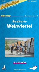 Weinviertel kerékpáros térkép 1: 75 000 (2005)