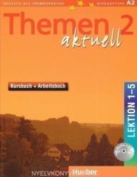 Themen aktuell 2 Kursbuch und Arbeitsbuch mit integrierter Audio-CD Lektion 1-5 - Hartmut Aufderstrasse (2007)