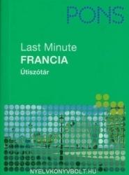 PONS Last Minute Francia útiszótár (2008)
