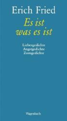 Es ist was es ist (ISBN: 9783803131188)