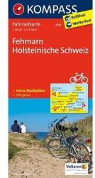 3016. Fehmarn, Holsteinische Schweiz kerékpáros térkép 1: 70 000 Fahrradkarten (2011)