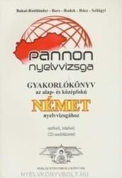 Német Pannon Nyelvvizsga Gyakorlókönyv Az A-K Nyv. +Cd (2005)