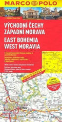 East Kelet Bohemia térkép, West Moravia térkép Marco Polo /16 1: 200 000 (2009)