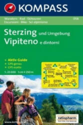 058. Sterzing és környéke turista térkép Kompass 1: 25 000 (2009)