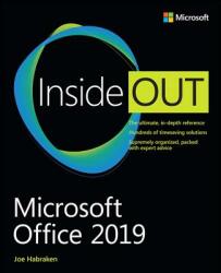 Microsoft Office 2019 Inside Out - Joe Habraken (ISBN: 9781509307708)