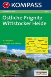 861. Prignitz, Östliche, Wittstocker Heide turista térkép Kompass (2009)