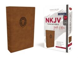 NKJV, Thinline Bible Youth Edition, Leathersoft, Brown, Red Letter, Comfort Print - Thomas Nelson (ISBN: 9780785225775)