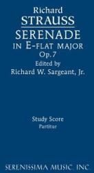 Serenade in E-flat major Op. 7: Study score (ISBN: 9781608742318)