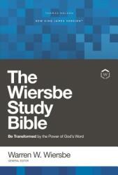 NKJV, Wiersbe Study Bible, Hardcover, Red Letter, Comfort Print - Warren W. Wiersbe (ISBN: 9780785220978)