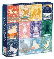 Cat Zodiac 500 Piece Puzzle - Sarah McMenemy (ISBN: 9780735357068)
