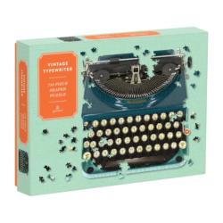 Just My Type: Vintage Typewriter 750 Piece Shaped Puzzle - Galison (ISBN: 9780735357464)