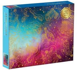 Astrology 1000 Piece Foil Puzzle - Galison (ISBN: 9780735357501)