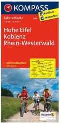 3059. Hohe Eifel, Koblenz, RheinWesterwald kerékpáros térkép 1: 70 000 Fahrradkarten (2010)
