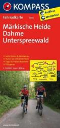 3046. Märkische Heide, Dahme, Unterspreewald kerékpáros térkép 1: 70 000 Fahrradkarten (2011)