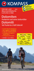 3413. Pustertal, Sextner Dolomiten kerékpáros térkép 1: 70 000 Fahrradkarten (2011)