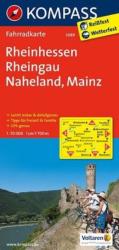 3089. Rheinhessen, Rheingau, Naheland, Mainz kerékpáros térkép 1: 70 000 Fahrradkarten (2011)