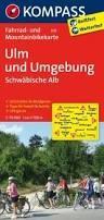 3115. Ulm und Umgebung, Schwäbische Alb kerékpáros térkép 1: 70 000 Fahrradkarten (2011)