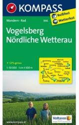 846. Vogelsberg, Nördliche Wetterau turista térkép Kompass (2011)