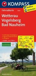 3069. Wetterau, Vogelsberg, Bad Nauheim kerékpáros térkép 1: 70 000 Fahrradkarten (2011)