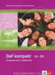 DaF kompakt A1-B1, Deutsch als Fremdsprache für Erwachsene. Kursbuch mit 3 Audio-CDs - Birgit Braun (2011)