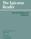 Epicurus Reader - Selected Writings and Testimonia (1994)