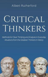 Critical Thinkers - Albert Rutherford (ISBN: 9781792674181)