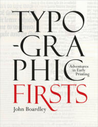 Typographic Firsts (ISBN: 9781851244737)