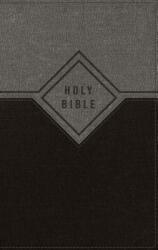 Niv, Premium Gift Bible, Leathersoft, Black/Gray, Red Letter Edition, Comfort Print - Zondervan (ISBN: 9780310094029)