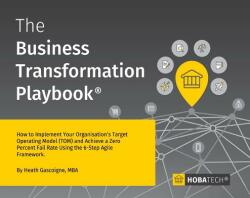 The Business Transformation Playbook: How To Implement your Organisation's Target Operating Model (ISBN: 9780995777934)
