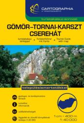 Gömör-Tornai-karszt és Cserehát turistakalauz 1: 40 000 (2006)