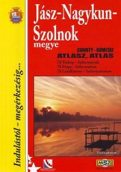 Jász-Nagykun-Szolnok megye- vármegye atlasz HiSzi Map (2008)