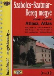 Szabolcs-Szatmár-Bereg megye - vármegye atlasz HiSzi Map (2009)
