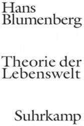 Theorie der Lebenswelt - Hans Blumenberg, Manfred Sommer (2010)