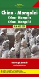 Kína - Mongólia térkép 1: 4 000 000 Freytag térkép AK 127 (2005)