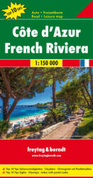 Côte d'Azur térkép (2002)