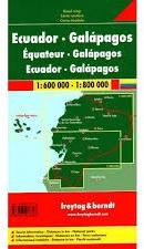 Ecuador térkép, Galápagos térkép Freytag 1: 600 000, 1: 800 000 (2006)