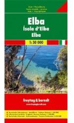Elba - DNY-Toszkána, 1: 30 000-1: 150 000 Freytag térkép AK 0605 (2004)