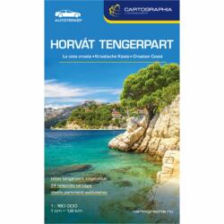 Horvát tengerpart (Adria) térkép - 2019 (2007)