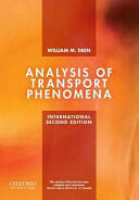 Analysis of Transport Phenomena (ISBN: 9780199740253)