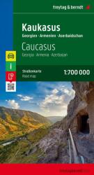 Caucasus - Georgia - Armenia - Azerbaijan Road Map 1: 700 000 (2009)