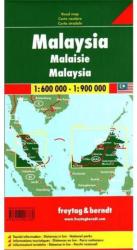 Malajzia, 1: 600 000 - 1: 900 000 Freytag térkép AK 136 (2006)